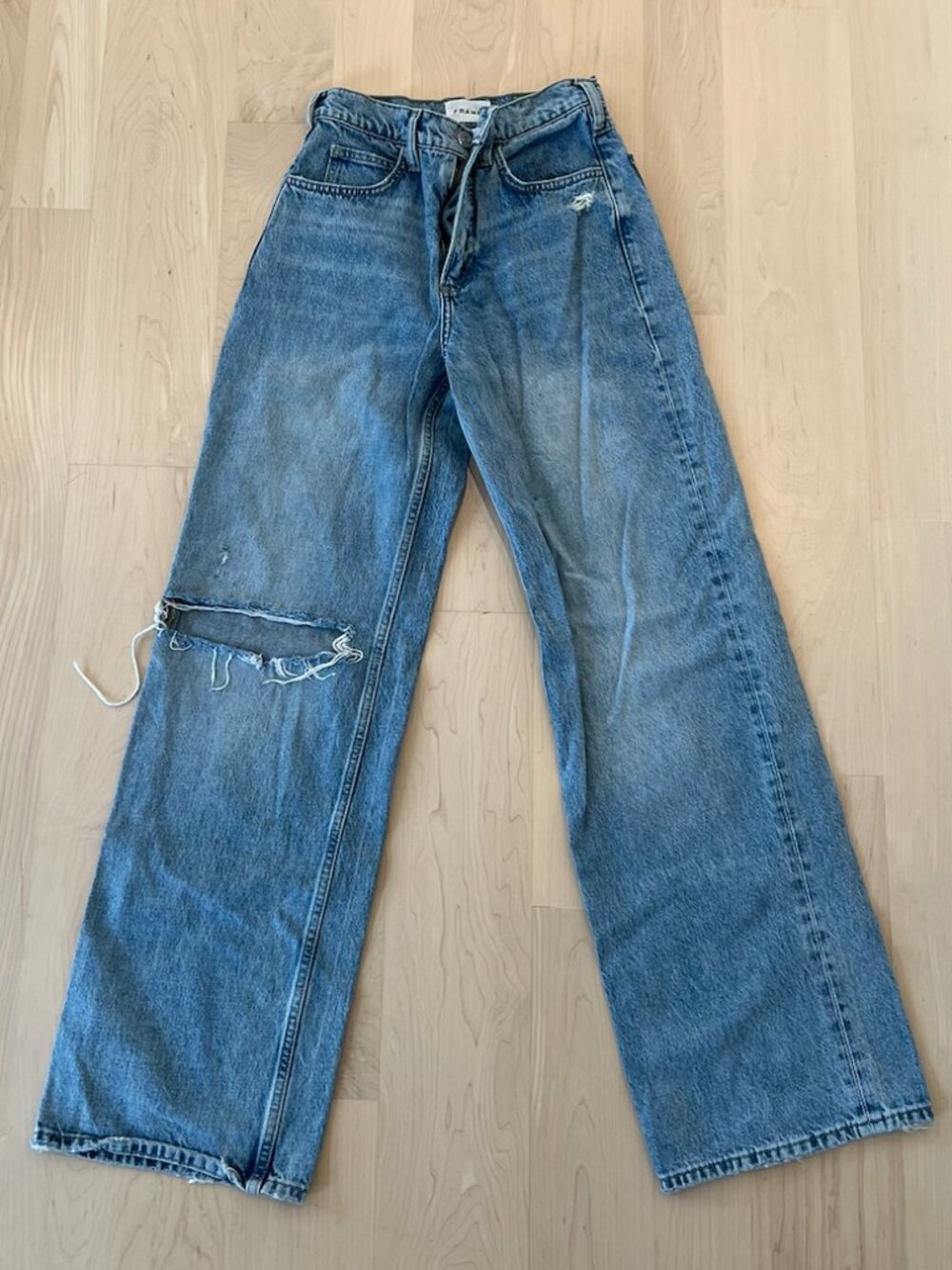 Frame | Le High N Tight Wide Leg - Picture 4 of 6